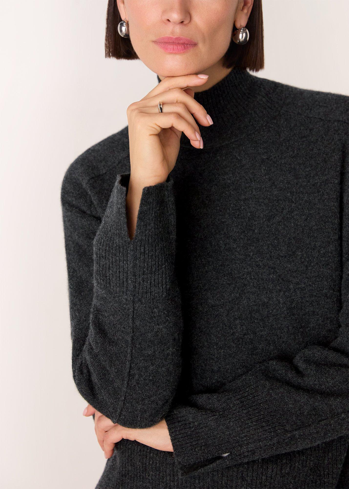 Cashmere Funnel Neck